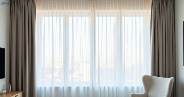 Restored vibrant drapes in viewbank-vic QLD after Matty Curtain Cleaning